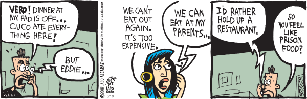 La Cucaracha Comic Strip for June 10, 2008 