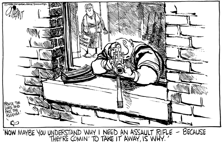 Pat Oliphant Comic Strip for March 16, 1989 