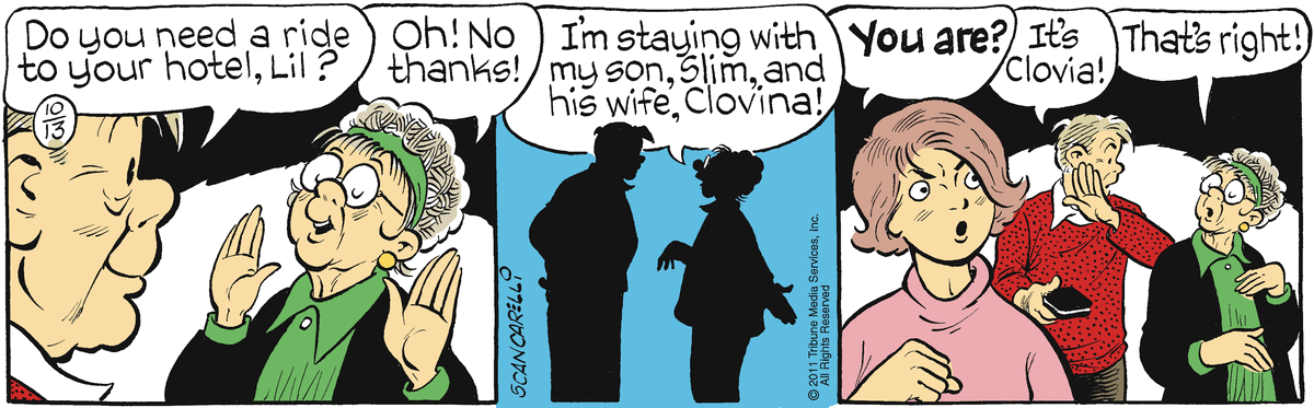 Gasoline Alley Comic Strip for October 13, 2011 