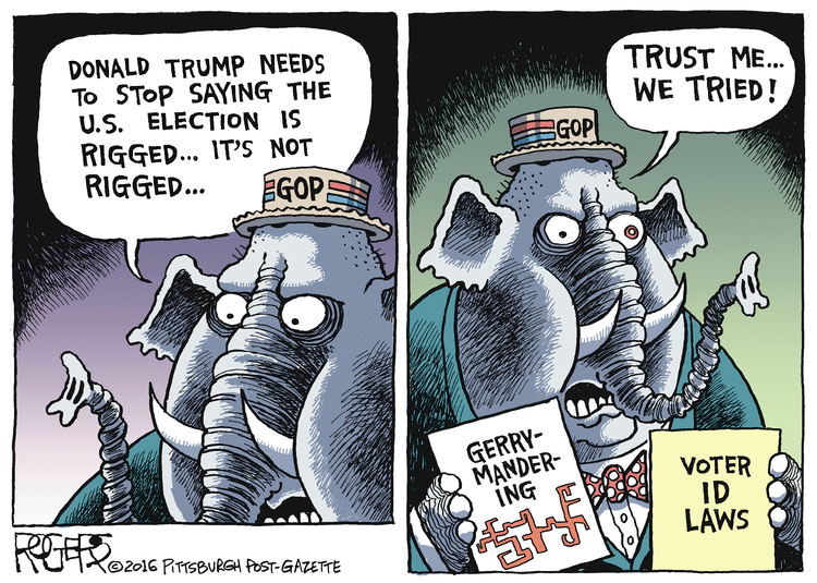 Rob Rogers Comic Strip for October 20, 2016 
