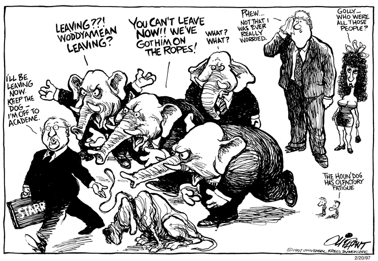 Pat Oliphant Comic Strip for February 20, 1997 