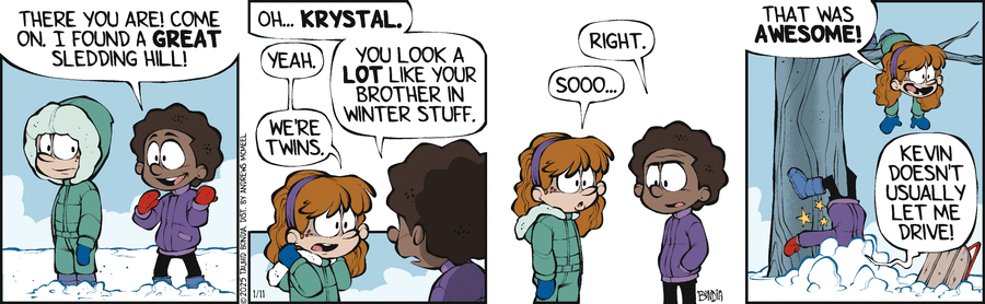 Crabgrass Comic Strip for January 11, 2025 