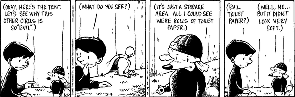 Big Top Comic Strip for May 07, 2003 