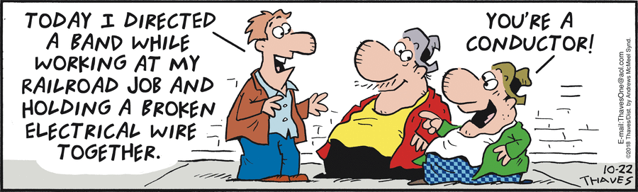 Frank and Ernest Comic Strip for October 22, 2018 