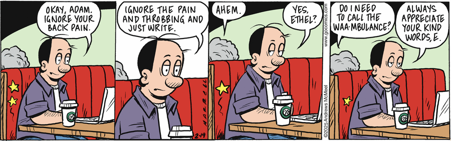 Adam@Home Comic Strip for February 19, 2025 