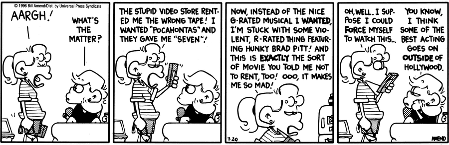 FoxTrot Classics Comic Strip for July 20, 2007 