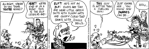 Heart of the City Comic Strip for March 21, 2003 