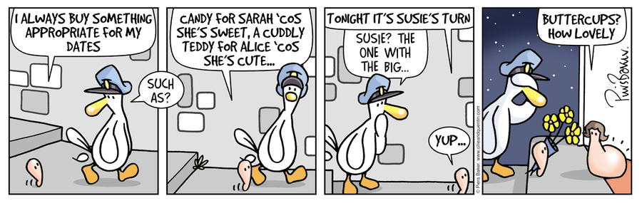 Ollie and Quentin Comic Strip for February 08, 2025 