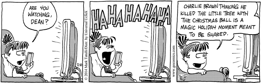 Heart of the City Comic Strip for December 10, 2014 