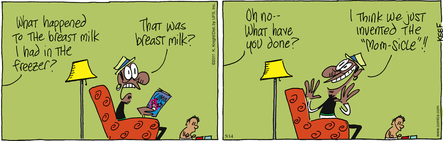 The Knight Life Comic Strip for May 14, 2011 