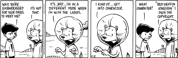 Big Top Comic Strip for November 15, 2003 