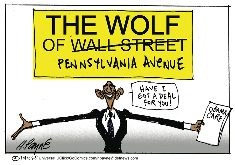 Henry Payne Comic Strip for January 02, 2014 