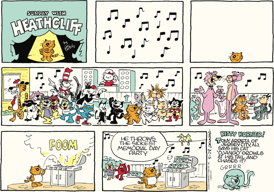 Heathcliff Comic Strip for May 28, 2017 