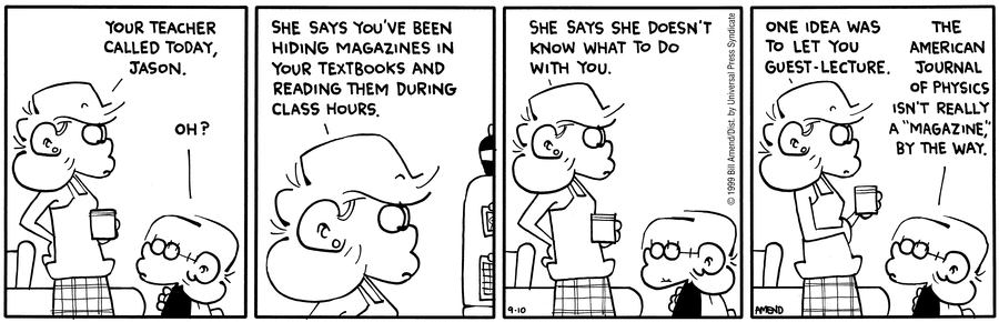 FoxTrot Classics Comic Strip for September 10, 2010 