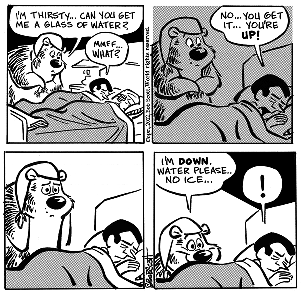 Molly and the Bear Comic Strip for January 17, 2014 