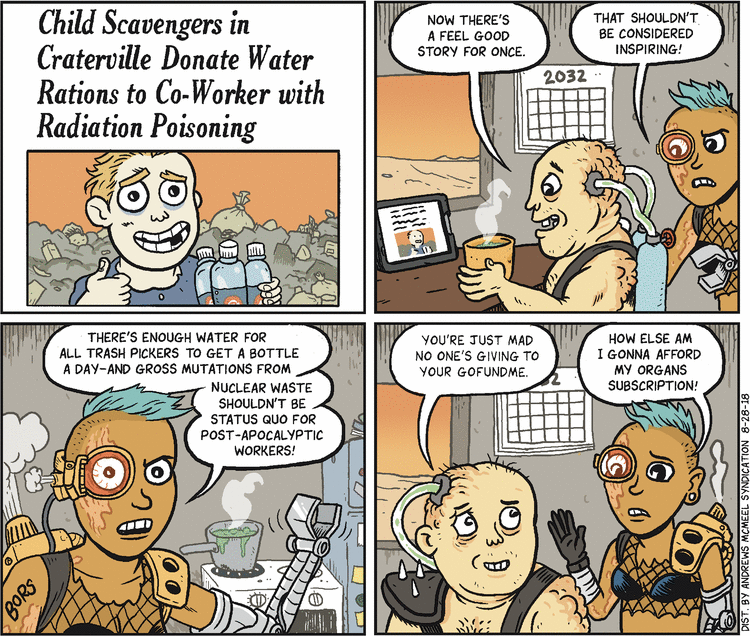 Matt Bors Comic Strip for August 28, 2018 
