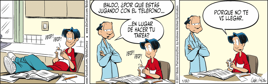 Baldo en Español Comic Strip for January 20, 2025 