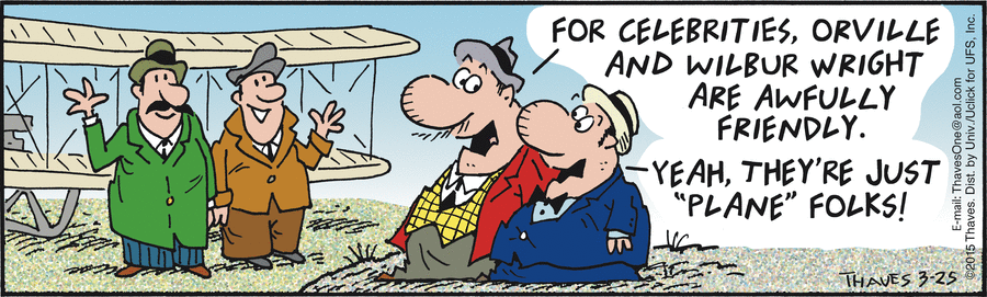 Frank and Ernest Comic Strip for March 25, 2015 