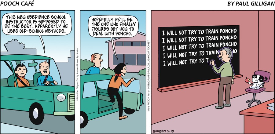 Pooch Cafe Comic Strip for May 19, 2024 