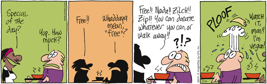The Knight Life Comic Strip for May 16, 2011 