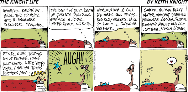 The Knight Life Comic Strip for June 05, 2011 
