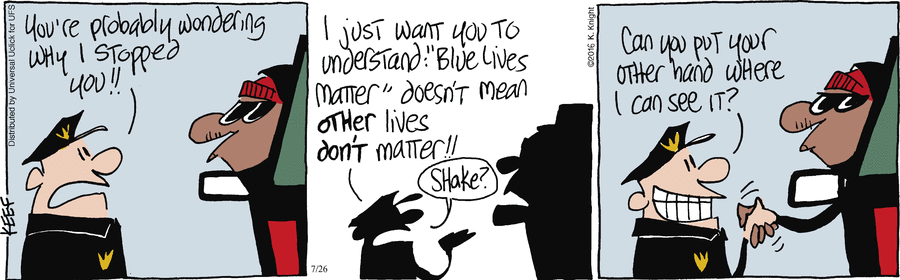 The Knight Life Comic Strip for July 26, 2016 