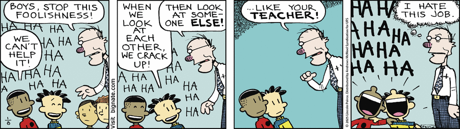 Big Nate Comic Strip for January 08, 2025 