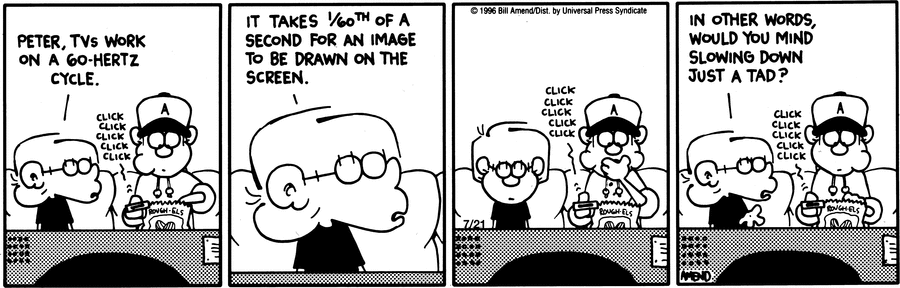 FoxTrot Classics Comic Strip for July 21, 2007 