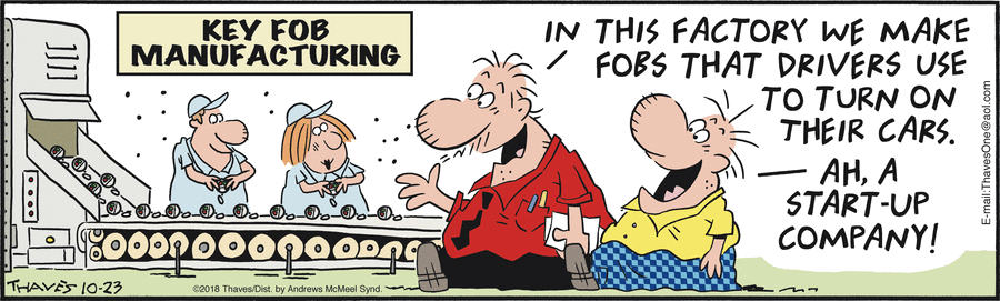 Frank and Ernest Comic Strip for October 23, 2018 