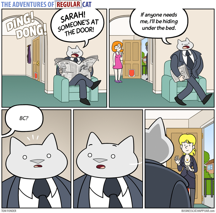 The Adventures of Business Cat Comic Strip for August 27, 2018 