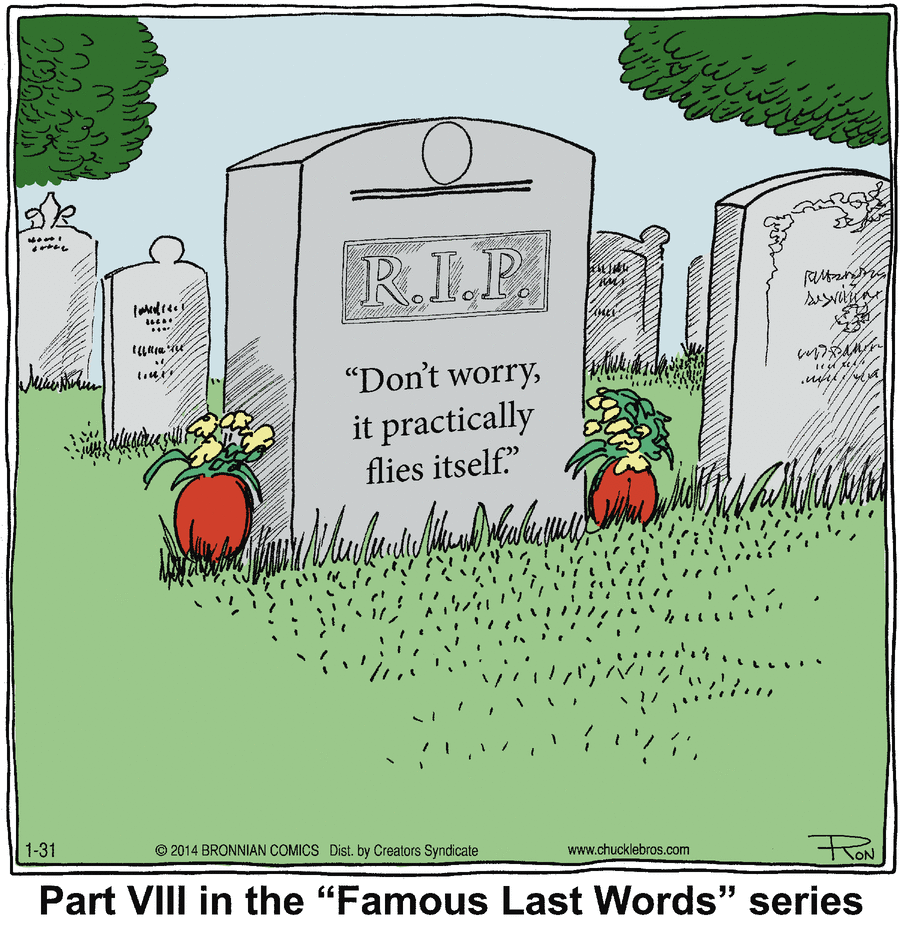 Chuckle Bros Comic Strip for January 31, 2014 
