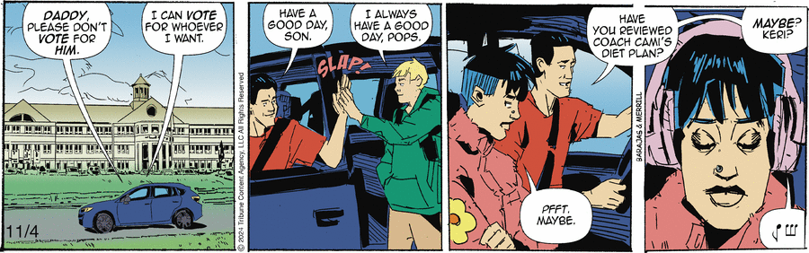 Gil Thorp Comic Strip for November 04, 2024 