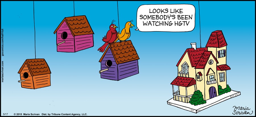 Half Full Comic Strip for May 17, 2015 