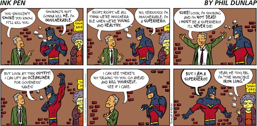 Ink Pen Comic Strip for April 30, 2006 
