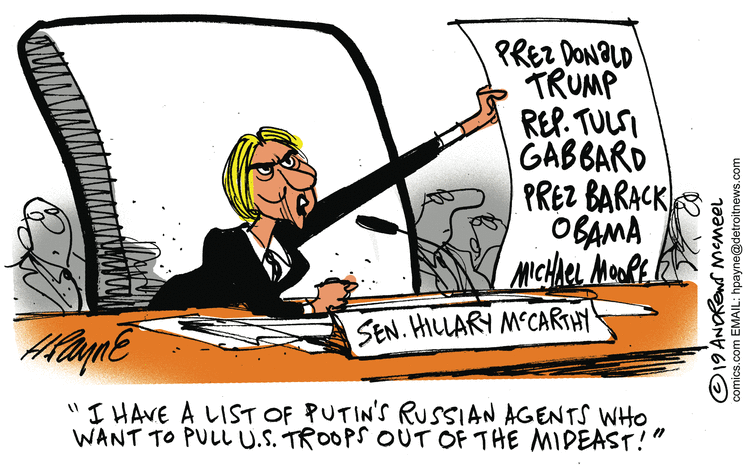 Henry Payne Comic Strip for October 21, 2019 