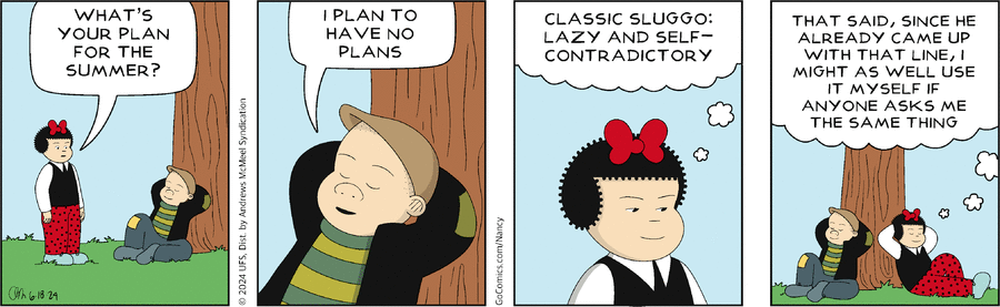 Nancy Comic Strip for June 18, 2024 