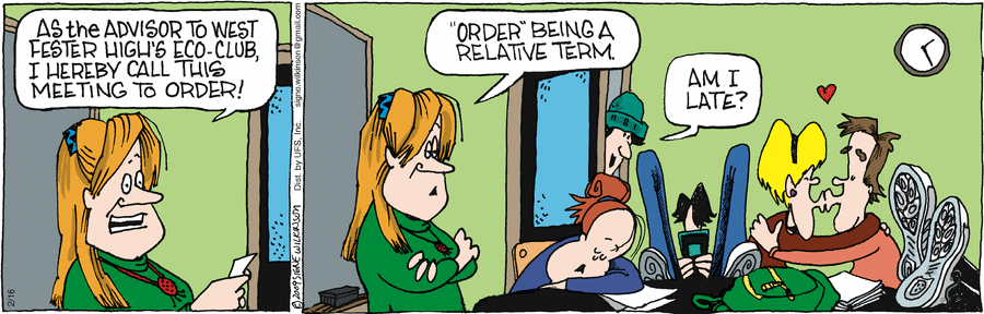 Family Tree Comic Strip for February 16, 2009 