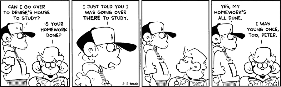 FoxTrot Classics Comic Strip for February 12, 2025 