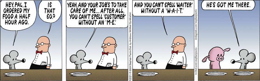 Pearls Before Swine Comic Strip for December 21, 2024 