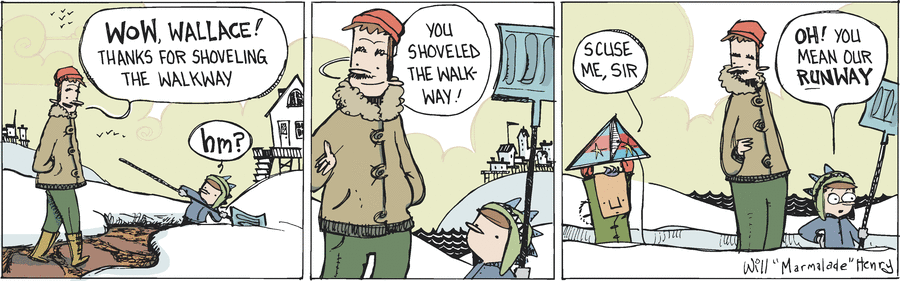 Wallace the Brave Comic Strip for February 16, 2018 