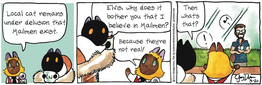 Breaking Cat News Comic Strip for May 20, 2019 