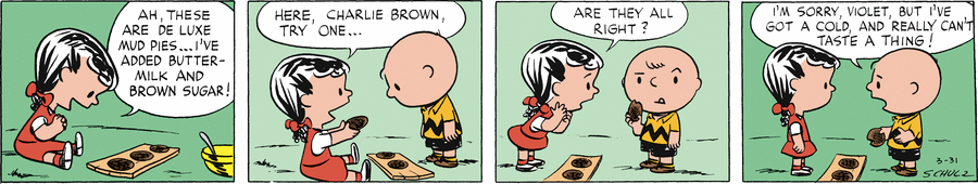 Peanuts Begins Comic Strip for April 10, 2024 