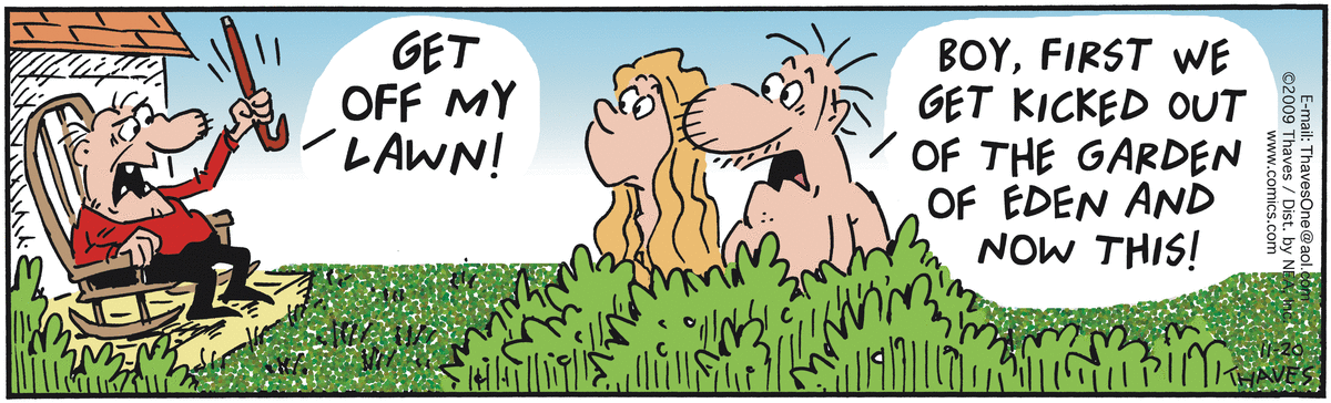 Frank and Ernest Comic Strip for November 20, 2009 