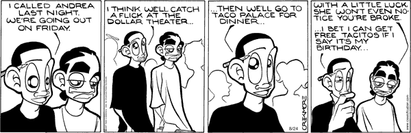Maintaining Comic Strip for August 24, 2007 