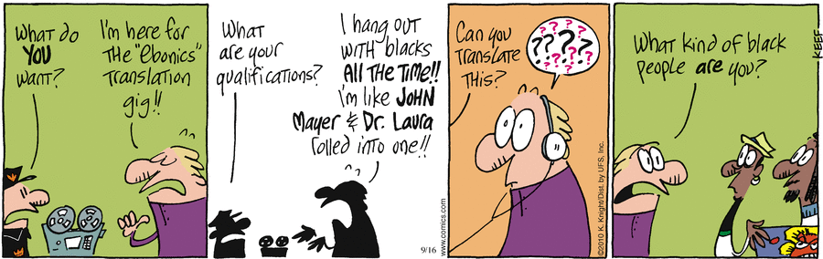 The Knight Life Comic Strip for September 16, 2010 