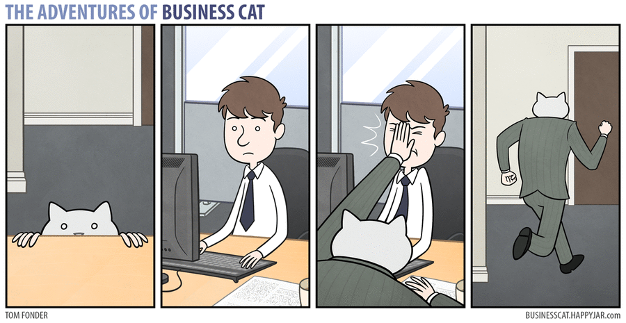 The Adventures of Business Cat Comic Strip for May 25, 2015 