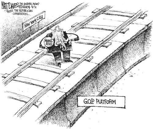 Matt Davies Comic Strip for August 30, 2004 