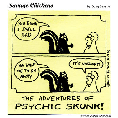 Savage Chickens Comic Strip for October 11, 2013 