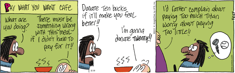 The Knight Life Comic Strip for May 19, 2011 