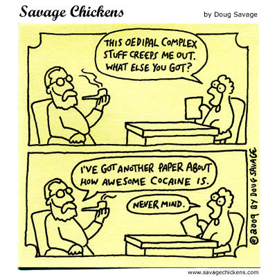 Savage Chickens Comic Strip for October 08, 2013 